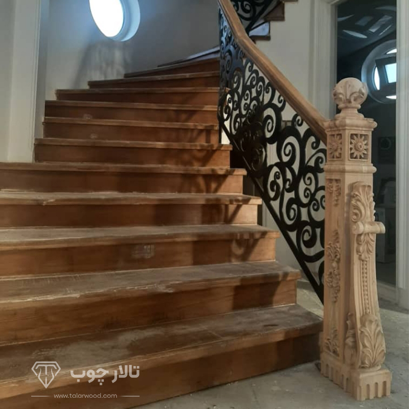 Wooden-staircase-pillars-ahura-5 -Full Size