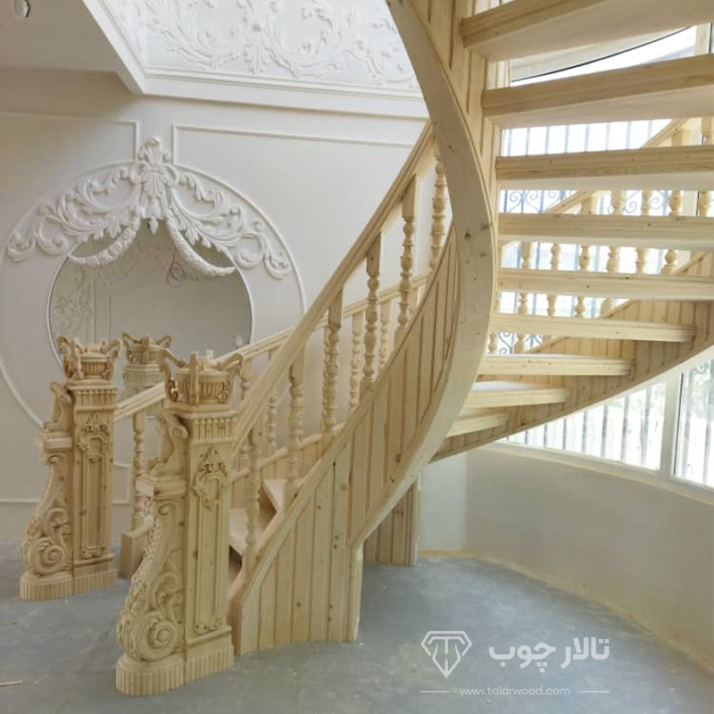 Wooden-staircase-pillars-almas-4 -Full Size