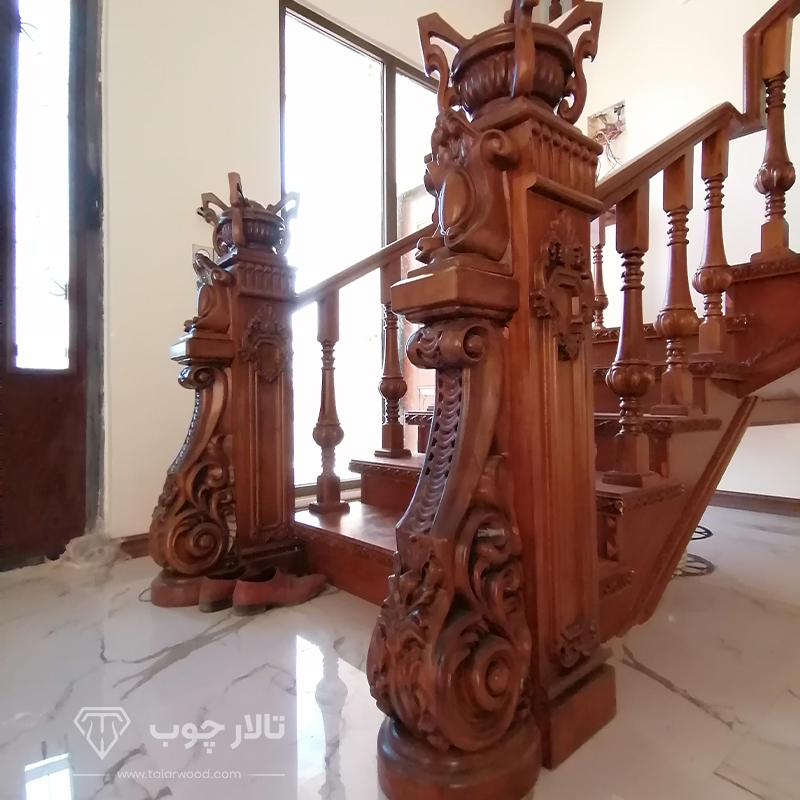 Wooden-staircase-pillars-almas-6 -Full Size