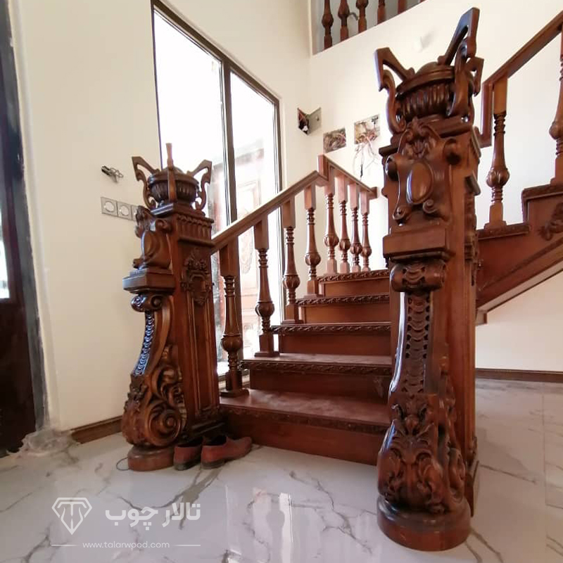 Wooden-staircase-pillars-almas-7 -Full Size