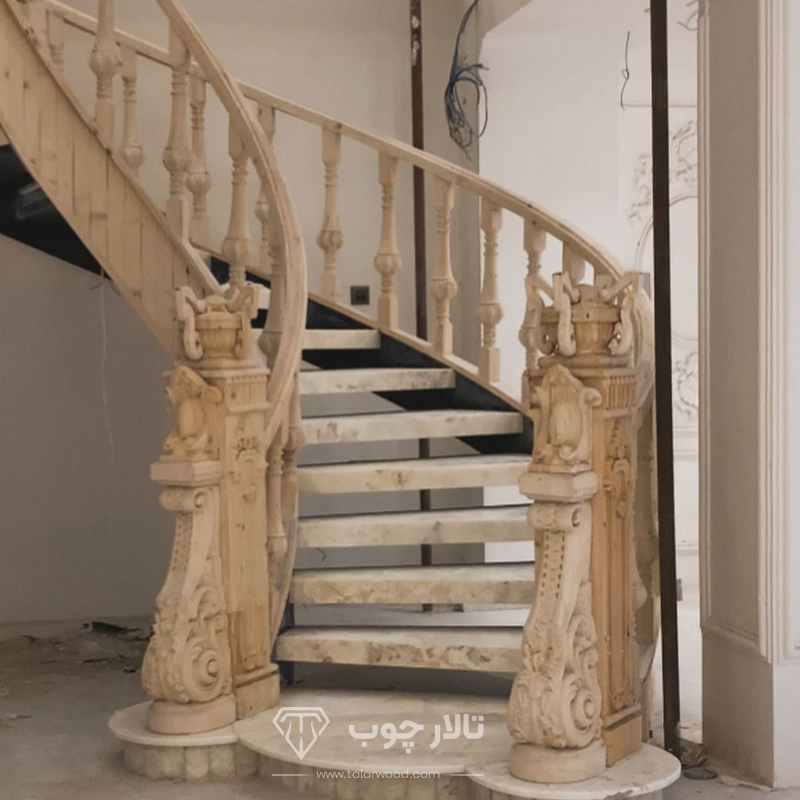 Wooden-staircase-pillars-almas-9 -Full Size