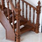 عکس نصب نرده شاه نرده چوبی لوئیس - size 150x150 