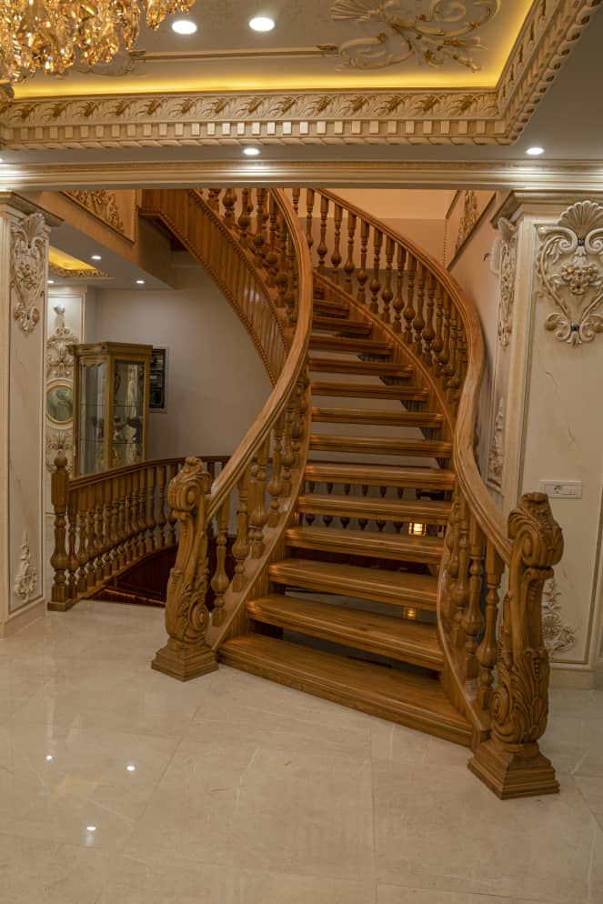 نرده چوبی سنتی -Full Size