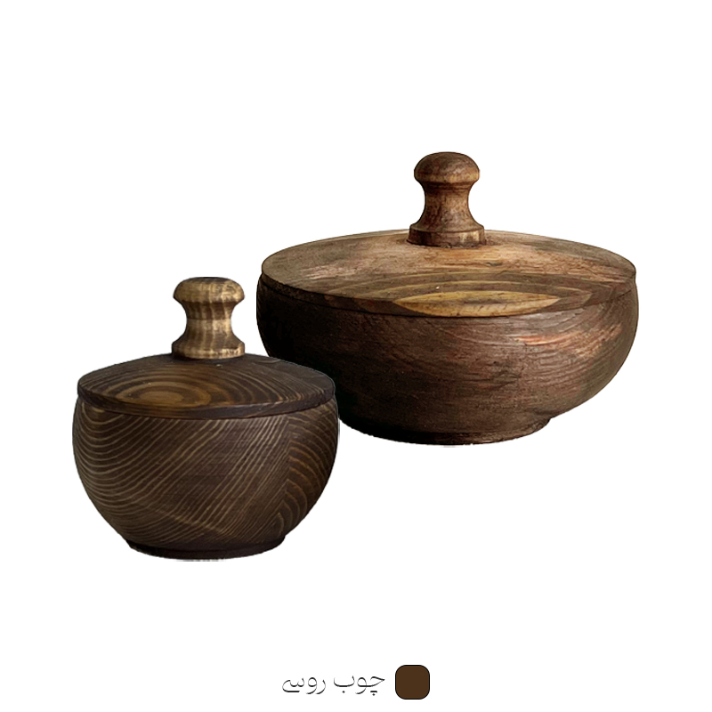 Wooden sugar bowl rusi -Full Size